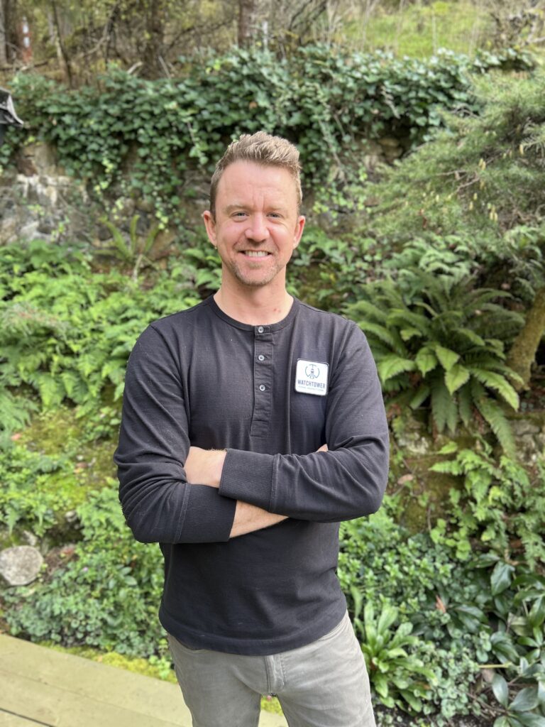 "Professional headshot of Mitchell Cunningham, owner of Watchtower Home Inspections, offering home inspection services on Vancouver Island."